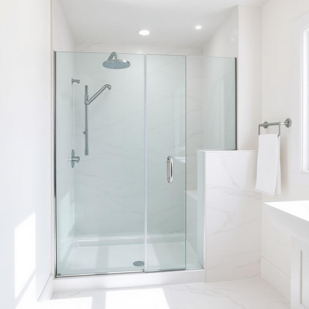 Renovated bathroom in a home in Douglas County