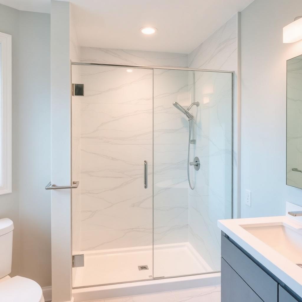 Recently remodeled bathroom in a Dover, PA home