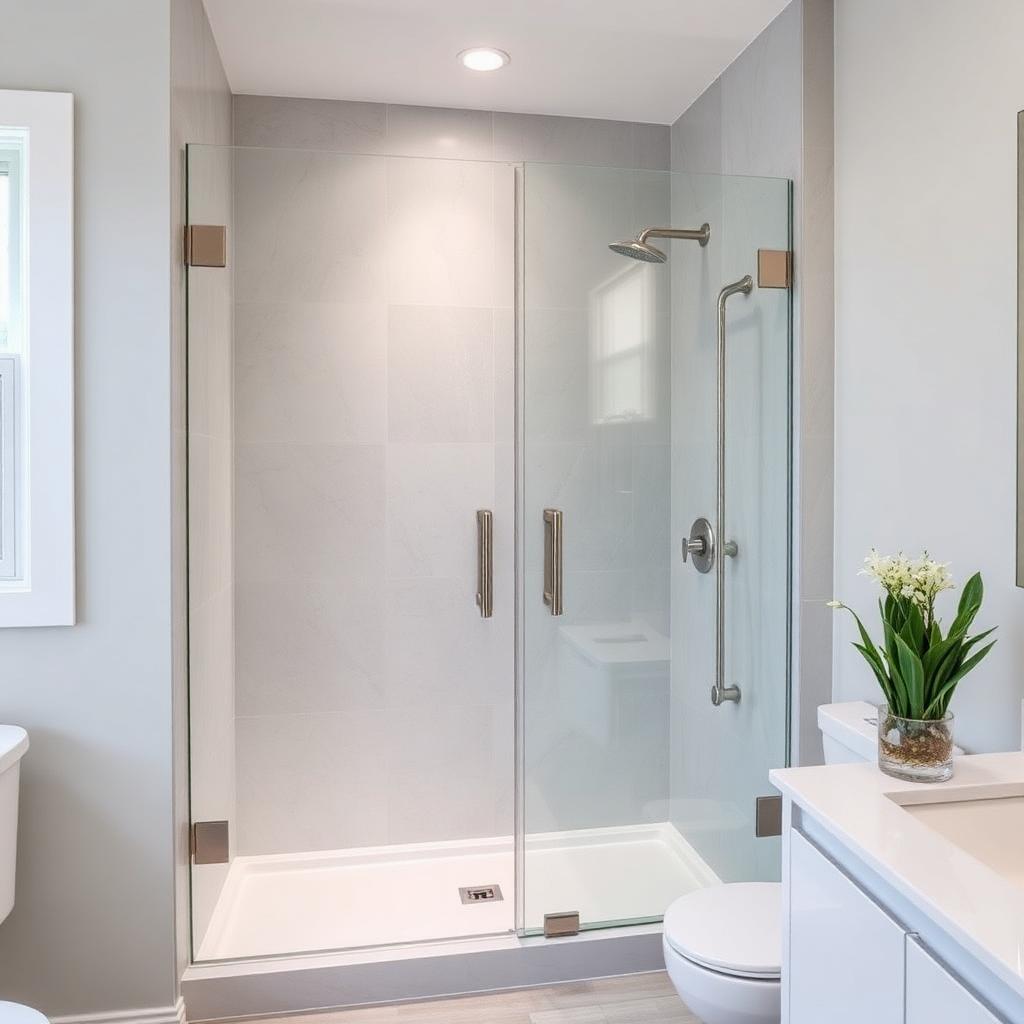 Recently remodeled bathroom in a Downtown Atlanta, GA home