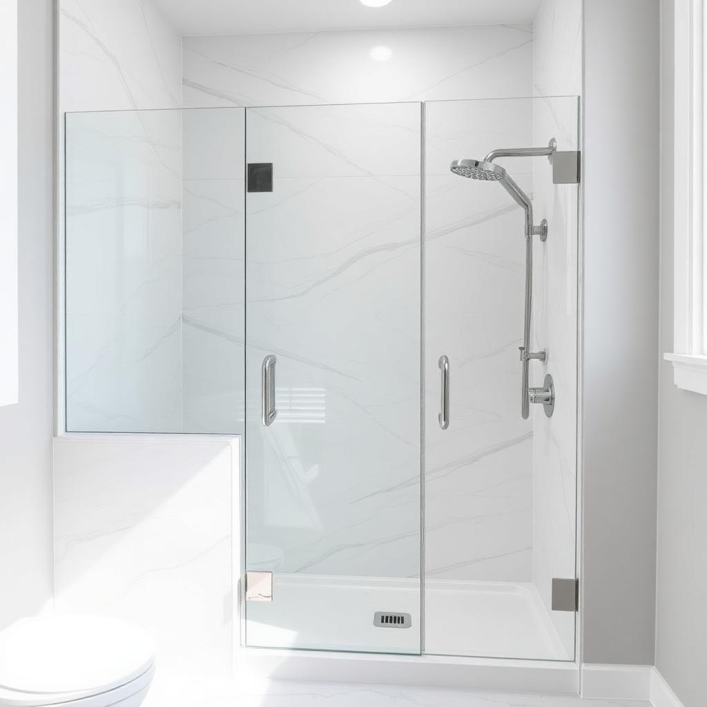 Recently remodeled bathroom in a Downtown Huntsville, AL home