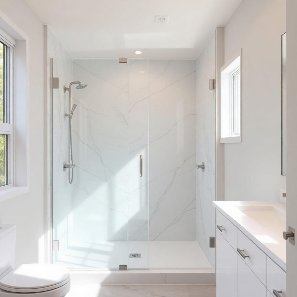 Recently remodeled bathroom in a Downtown Lexington, KY home