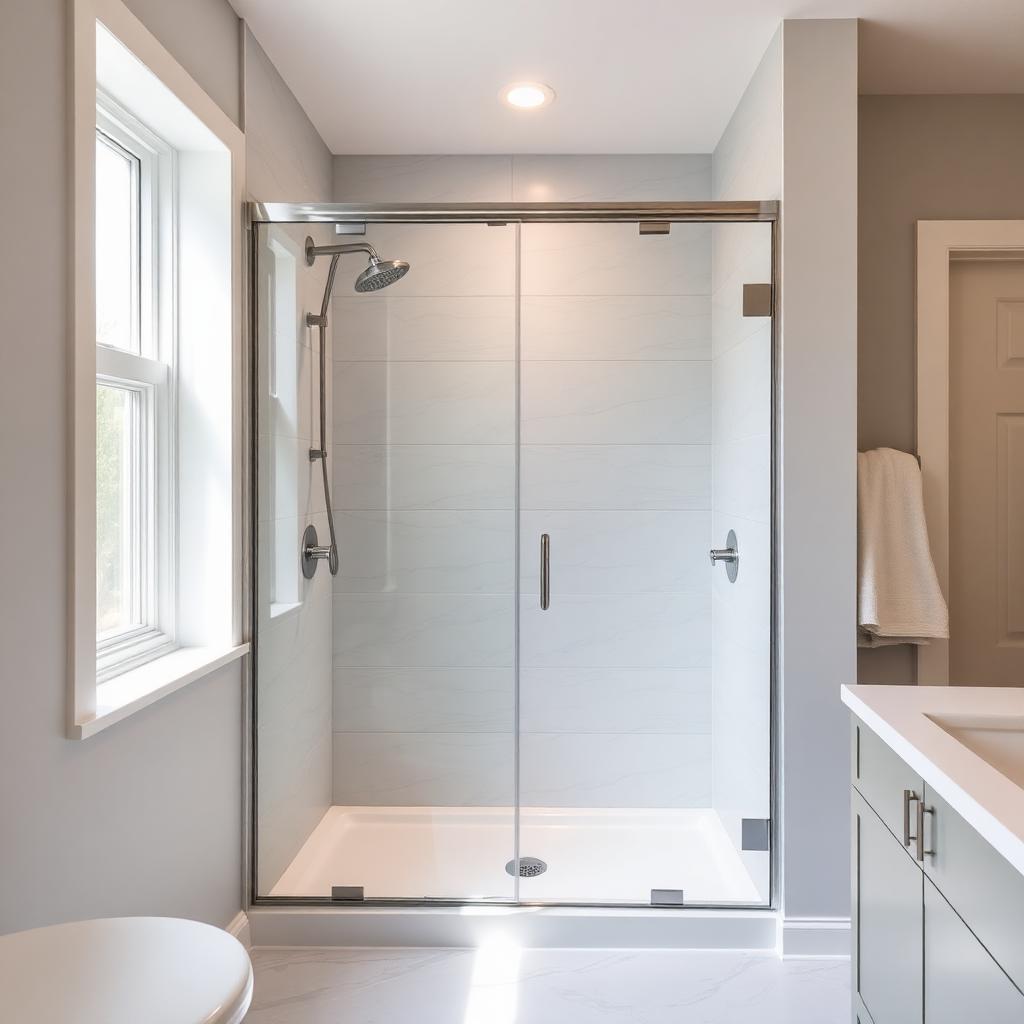 Recently remodeled bathroom in a Downtown Salisbury, MD home