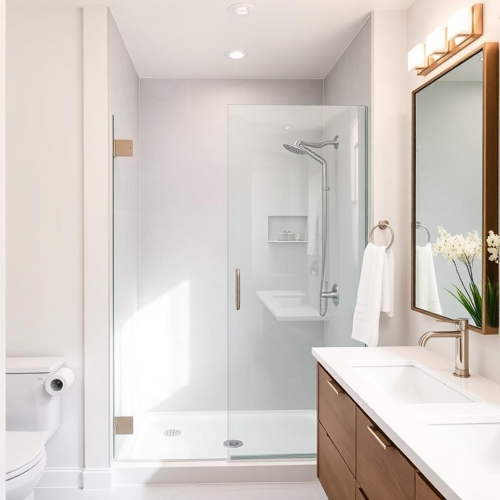 Recently remodeled bathroom in a Dr. Phillips, FL home