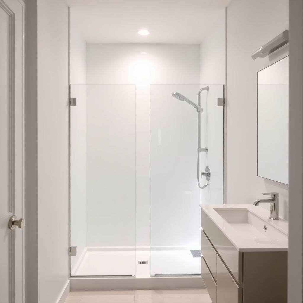 Recently remodeled bathroom in a Drexel Hill, PA home