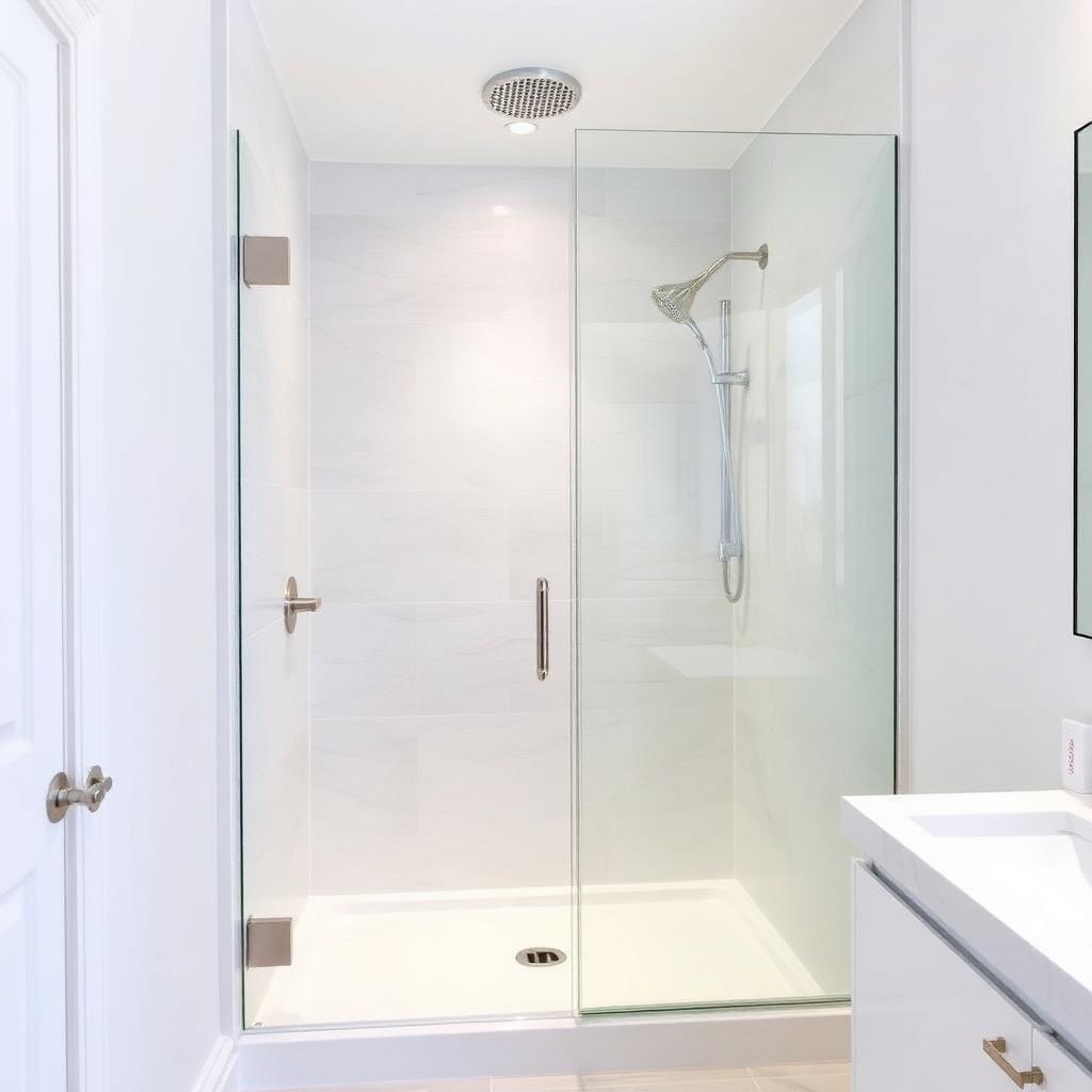 Recently remodeled bathroom in a Dunwoody, GA home