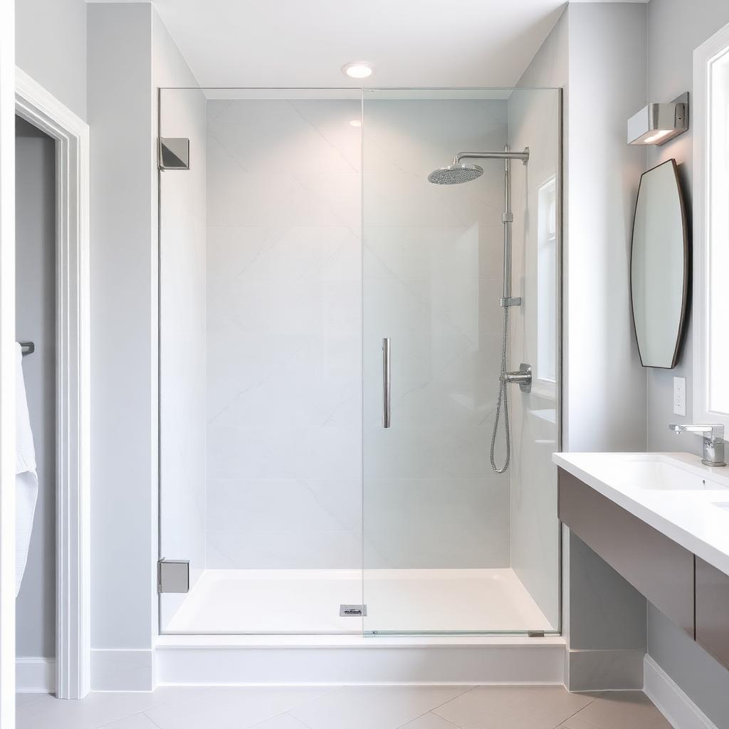 Recently remodeled bathroom in a East Village, IA home