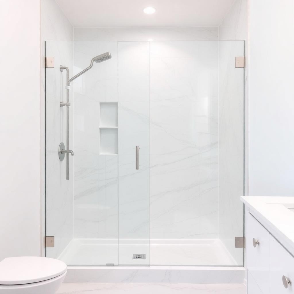 Recently remodeled bathroom in a Eastown, MI home