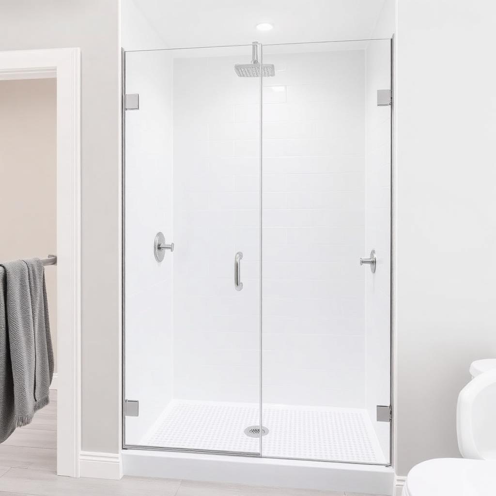 Recently remodeled bathroom in a Edmore, MI home