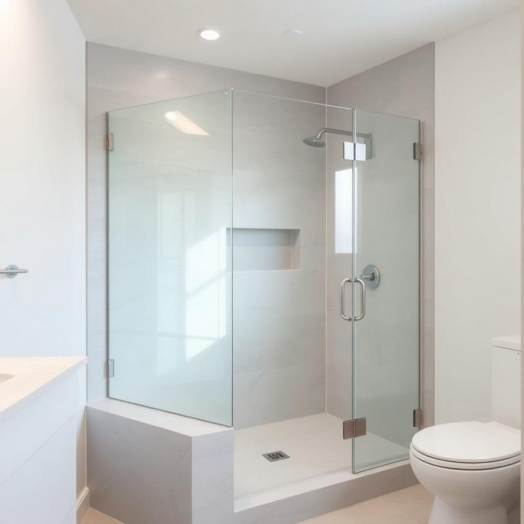 Recently remodeled bathroom in a Elkmont, AL home