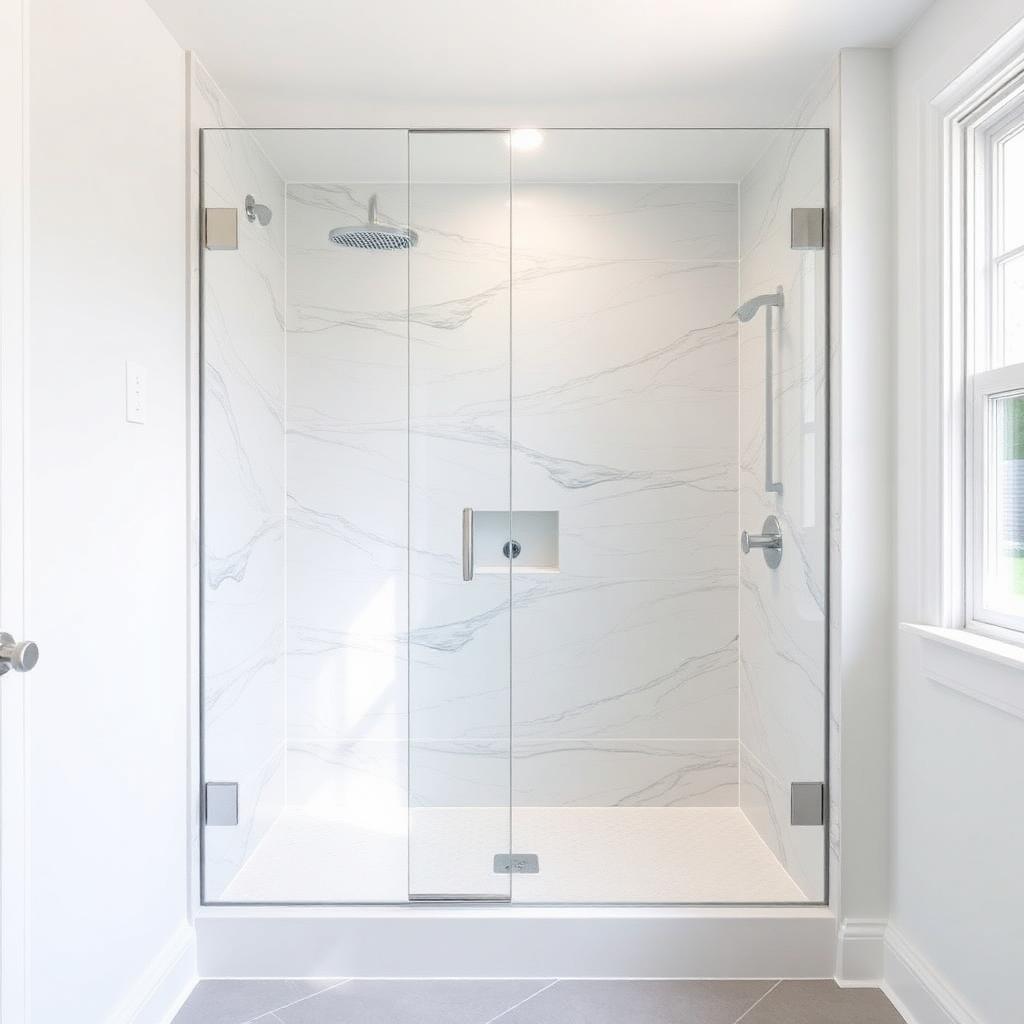 Recently remodeled bathroom in a Ellenwood, GA home