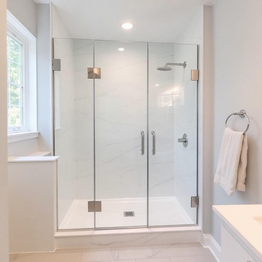 Recently remodeled bathroom in a Greenville, SC home
