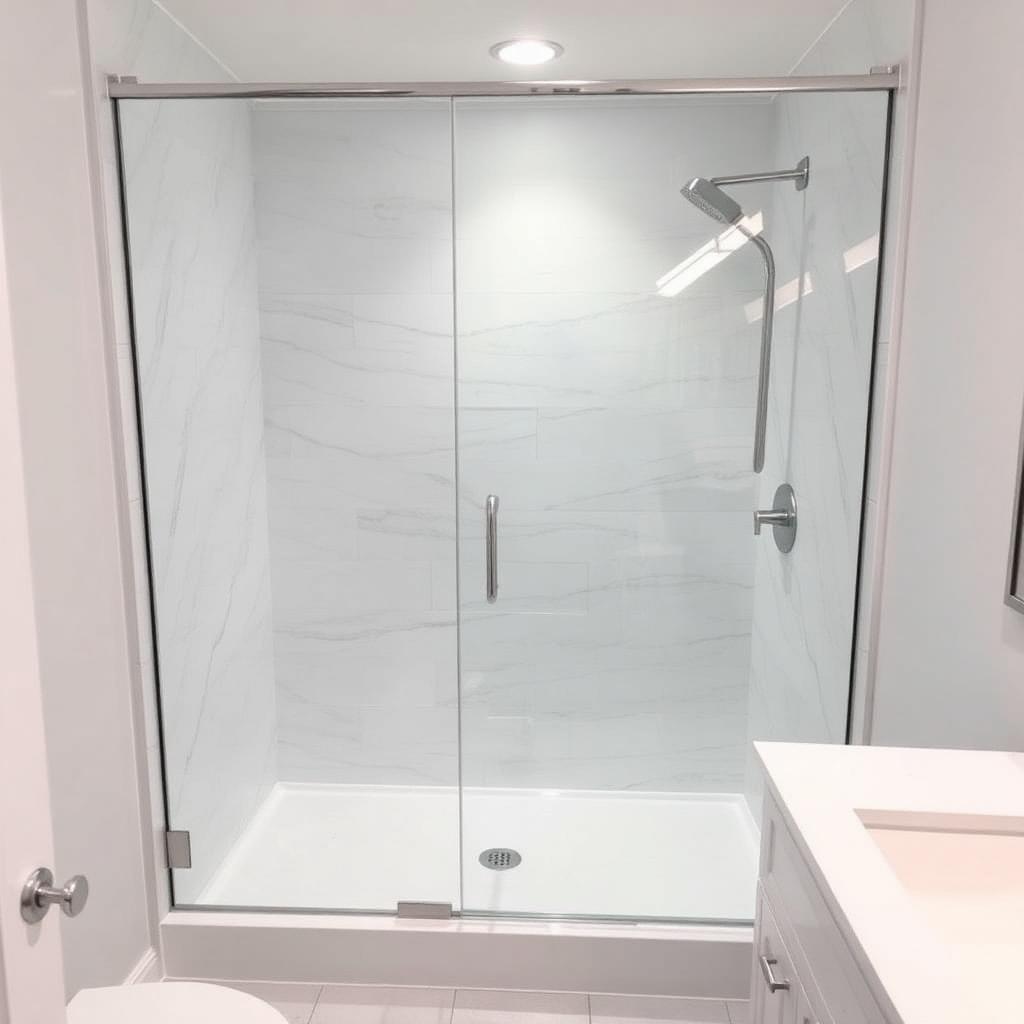Recently remodeled bathroom in a Homewood, AL home