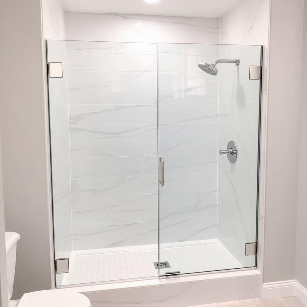 Recently remodeled bathroom in a Hoover, AL home