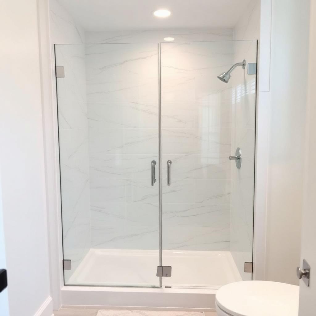 Recently remodeled bathroom in a Hunt Valley, MD home