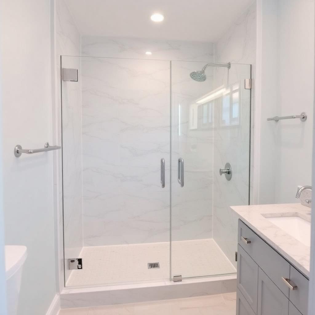 Recently remodeled bathroom in a Huntsville, AL home