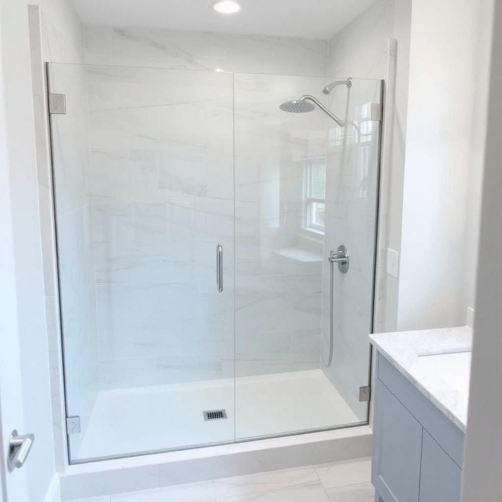 Recently remodeled bathroom in a Johns Creek, GA home