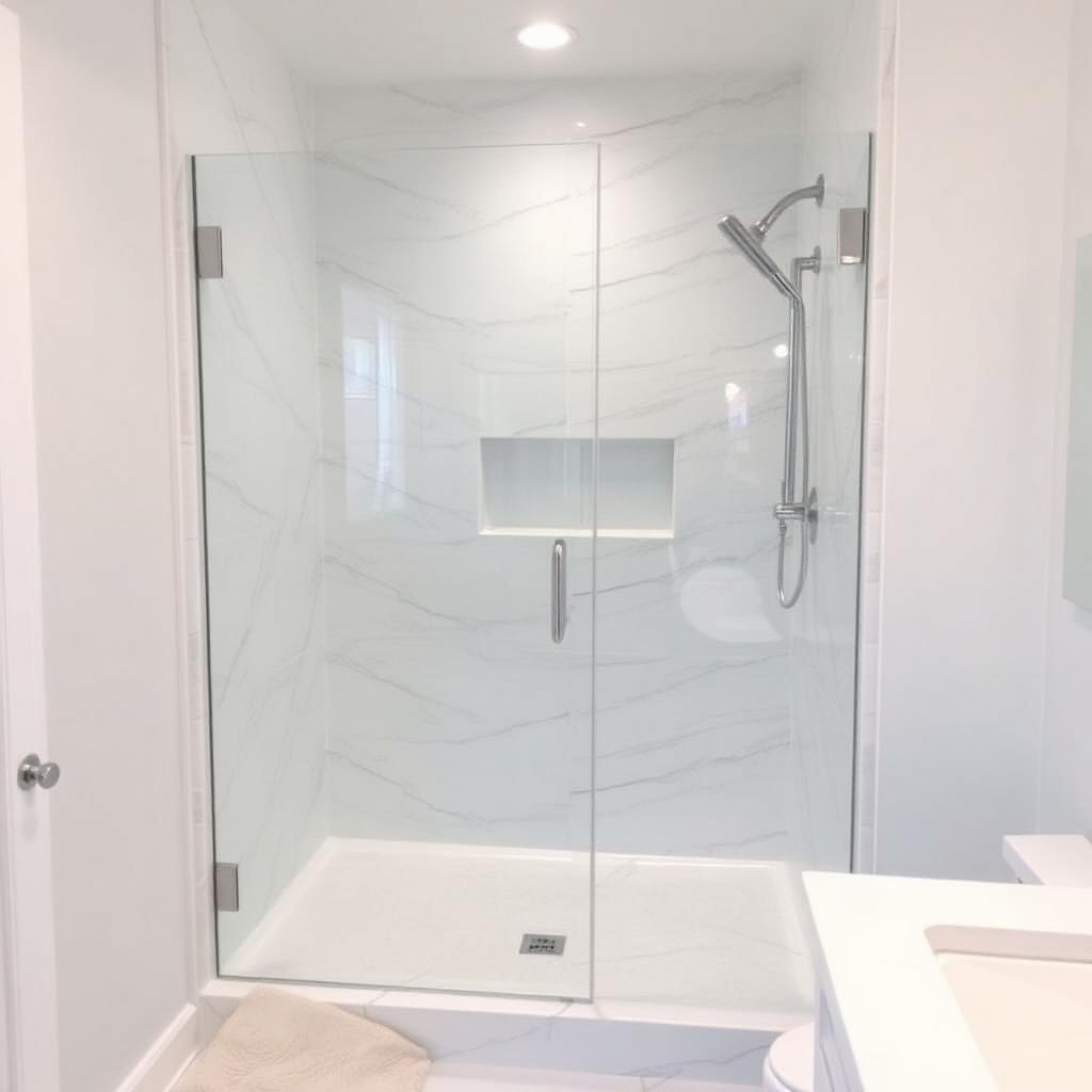 Recently remodeled bathroom in a Kissimmee, FL home