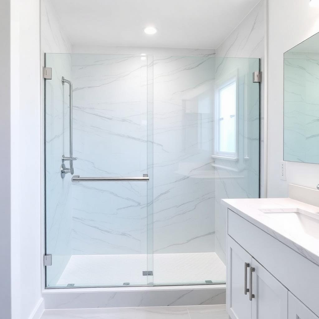 Recently remodeled bathroom in a Knoxville, TN home