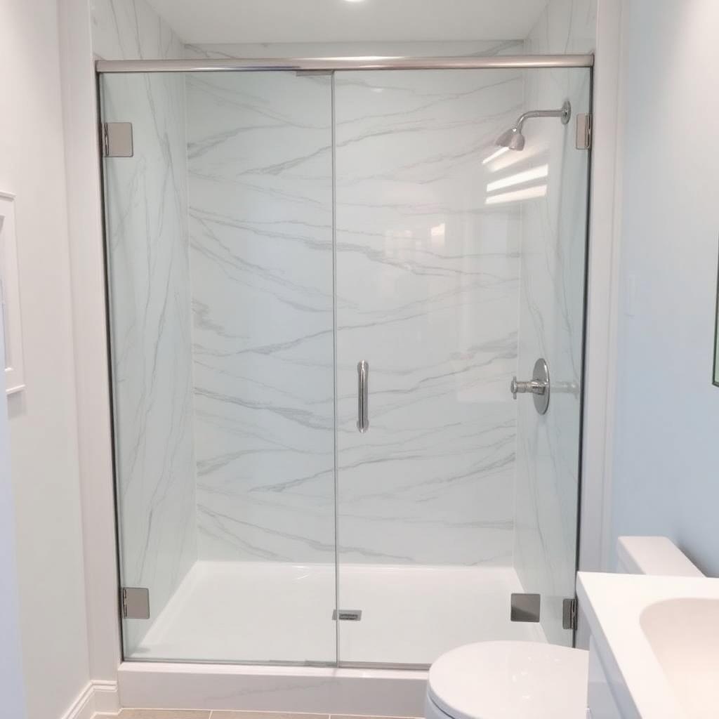 Recently remodeled bathroom in a Largo, FL home