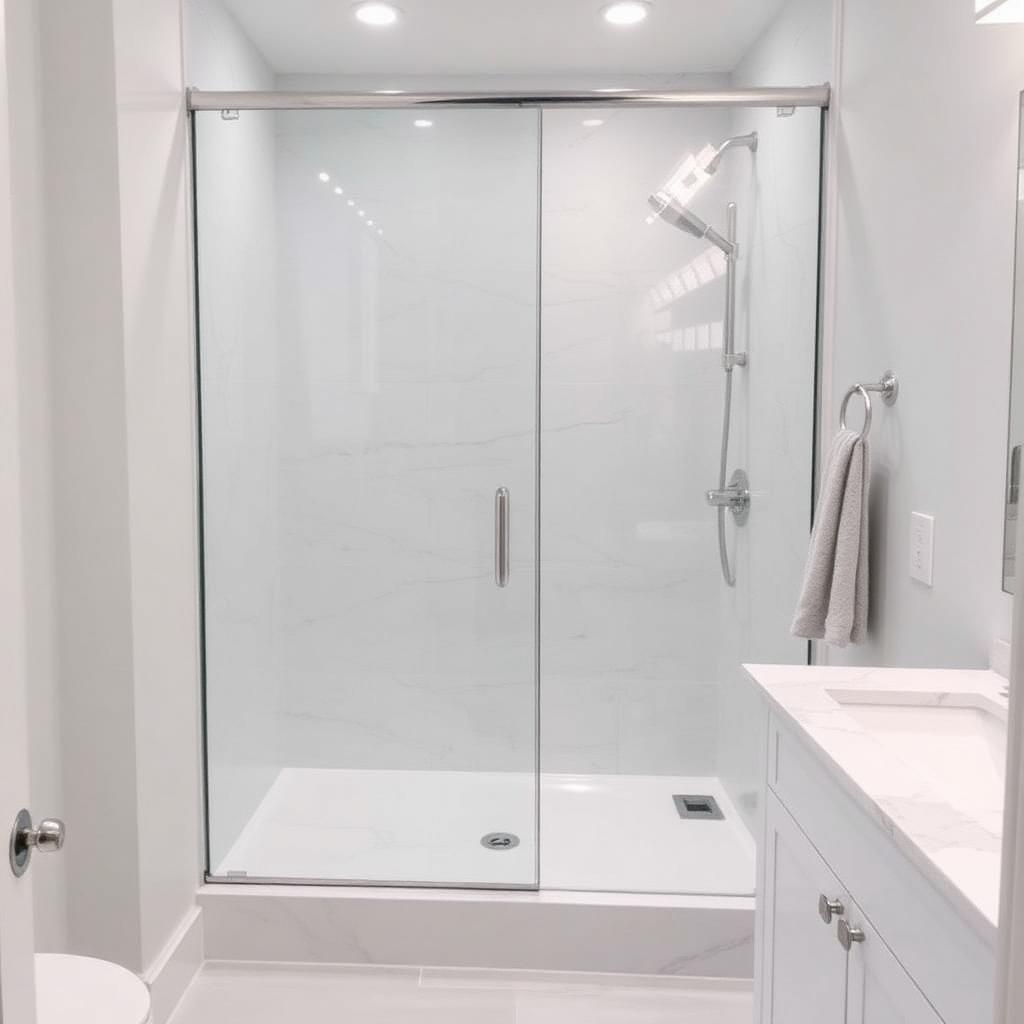 Recently remodeled bathroom in a Lexington, KY home