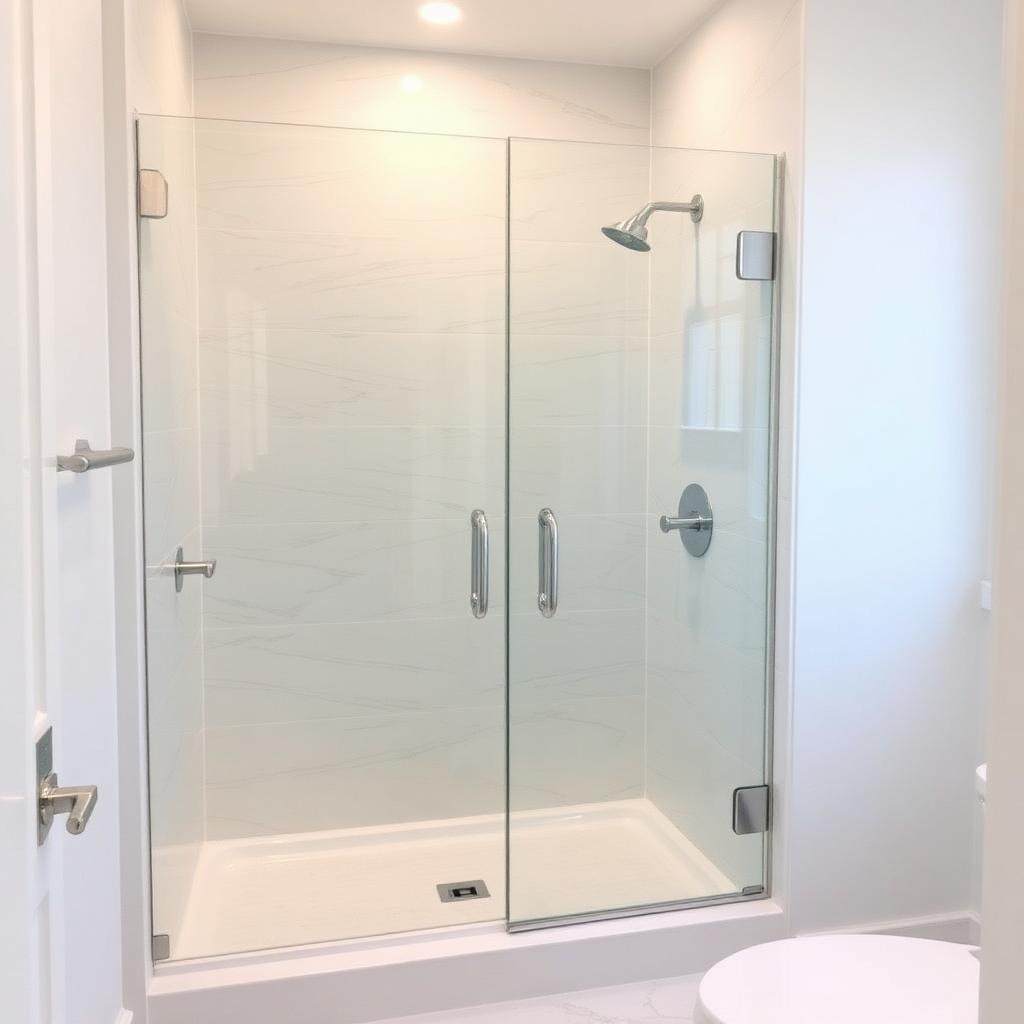 Recently remodeled bathroom in a Locust Point, MD home