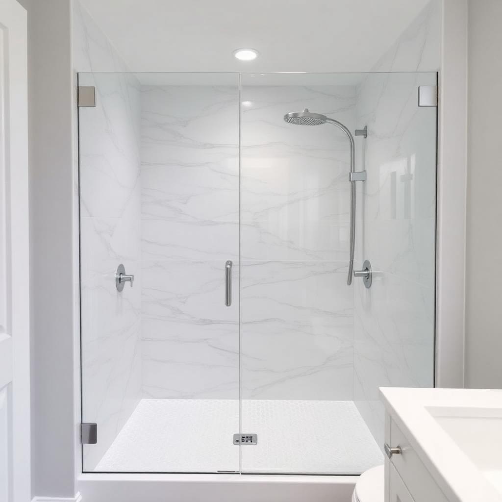 Recently remodeled bathroom in a Louisville, KY home