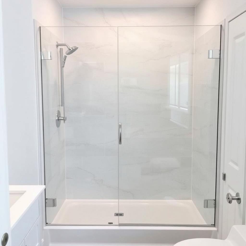 Recently remodeled bathroom in a Mableton, GA home