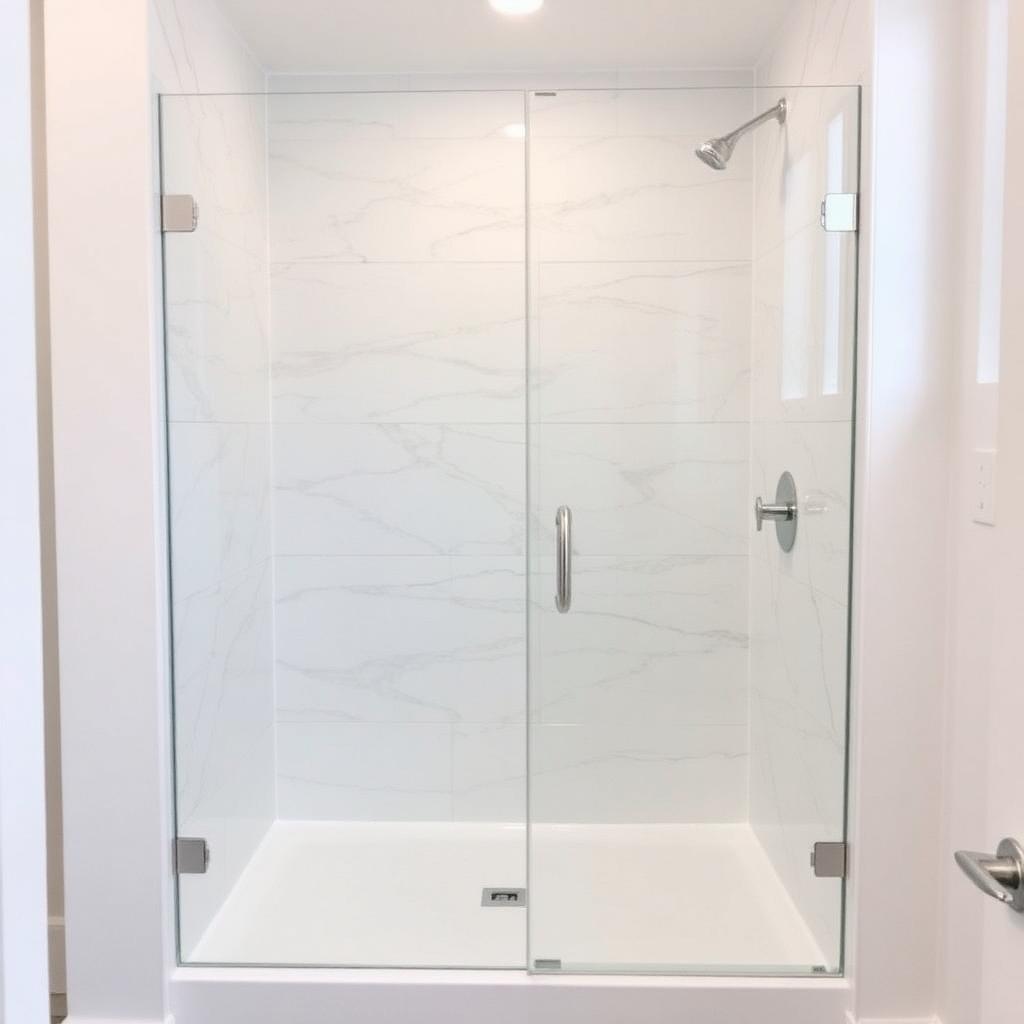 Recently remodeled bathroom in a Matthews, NC home