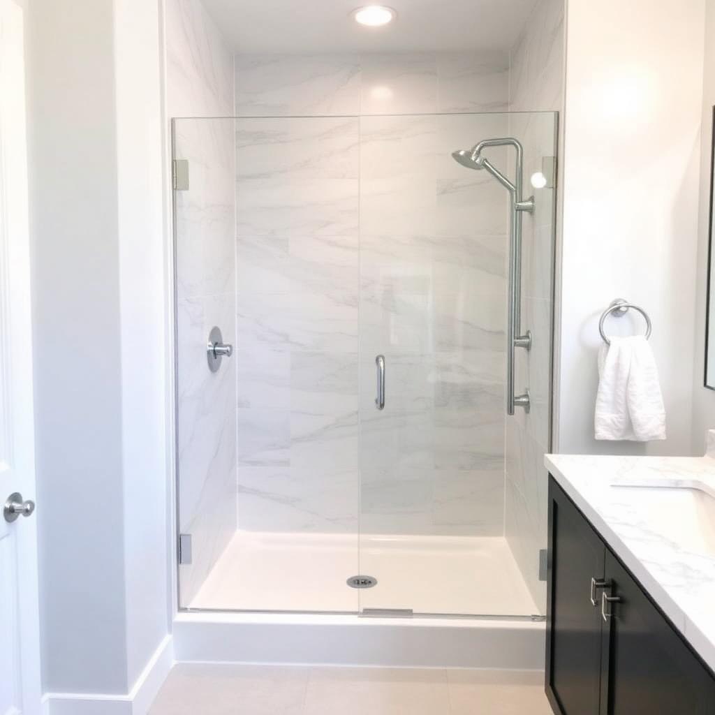 Recently remodeled bathroom in a Mount Pleasant, SC home