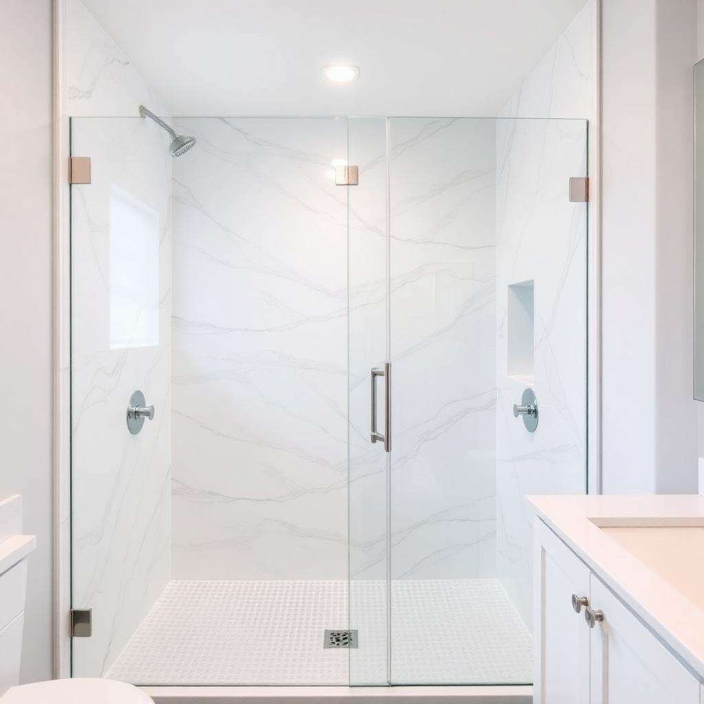 Recently remodeled bathroom in a Mount Vernon, MD home