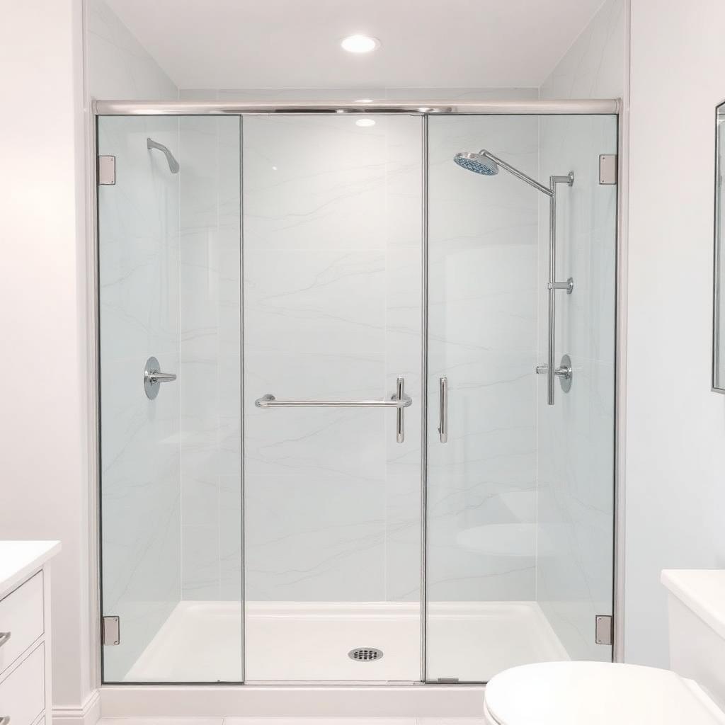 Recently remodeled bathroom in a Old Fourth Ward, GA home