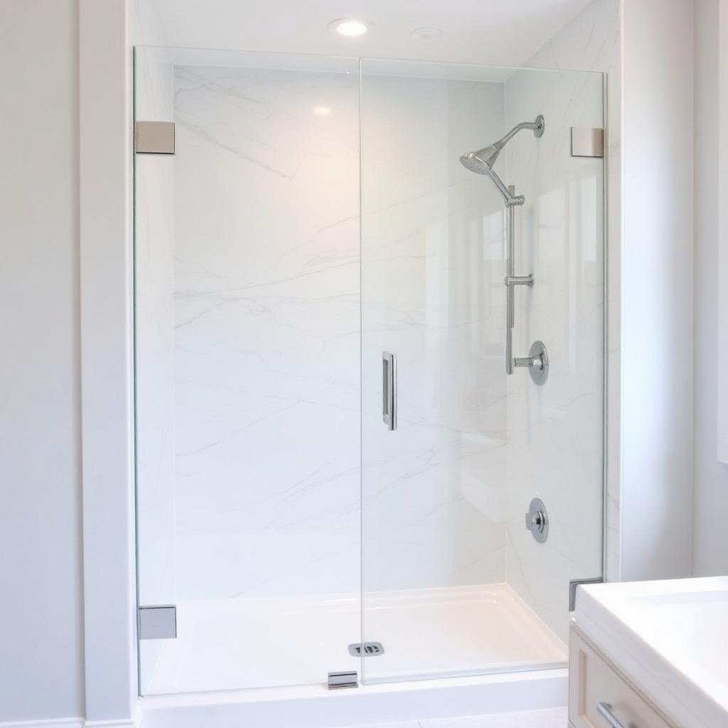 Recently remodeled bathroom in a Palmetto, GA home