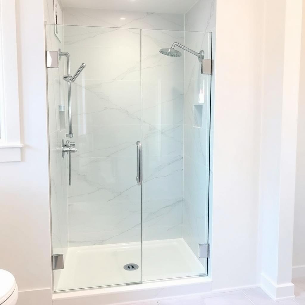 Recently remodeled bathroom in a Panthersville, GA home