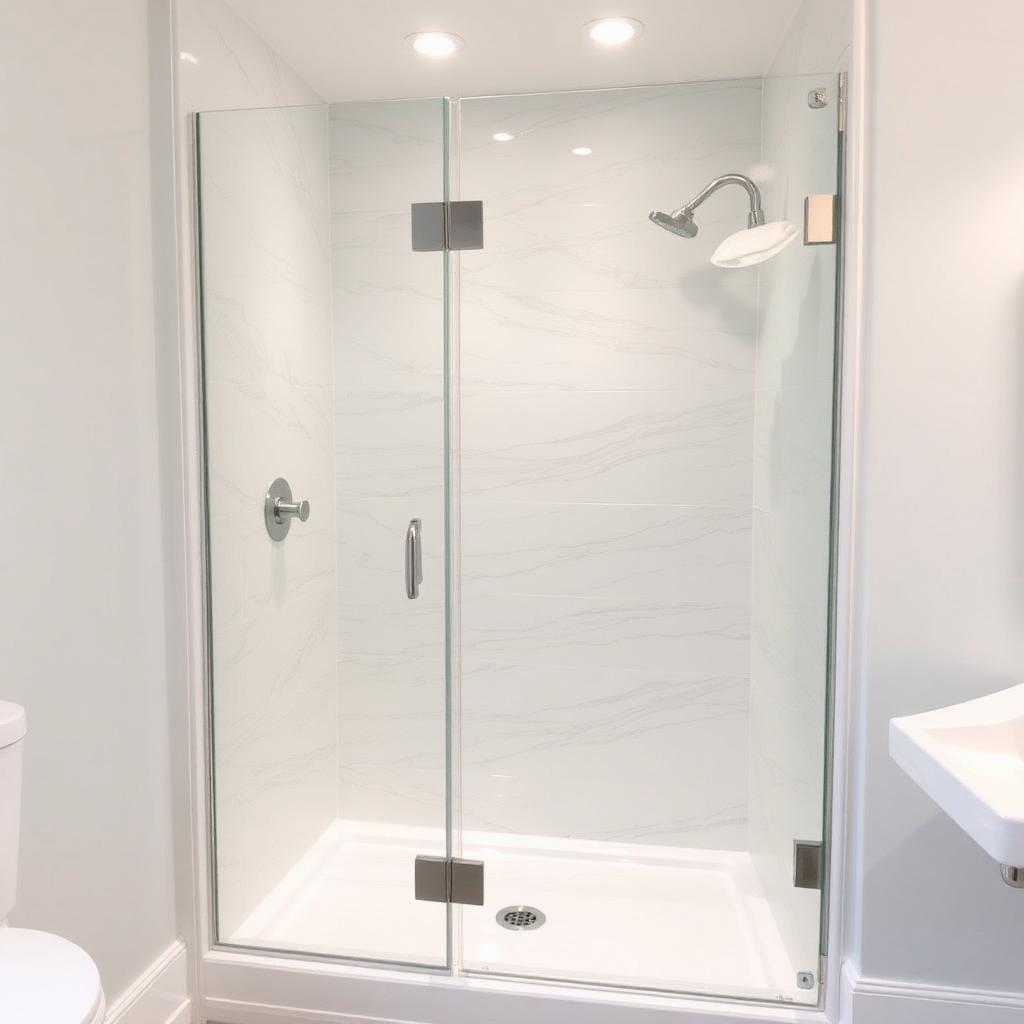 Recently remodeled bathroom in a Peachtree City, GA home