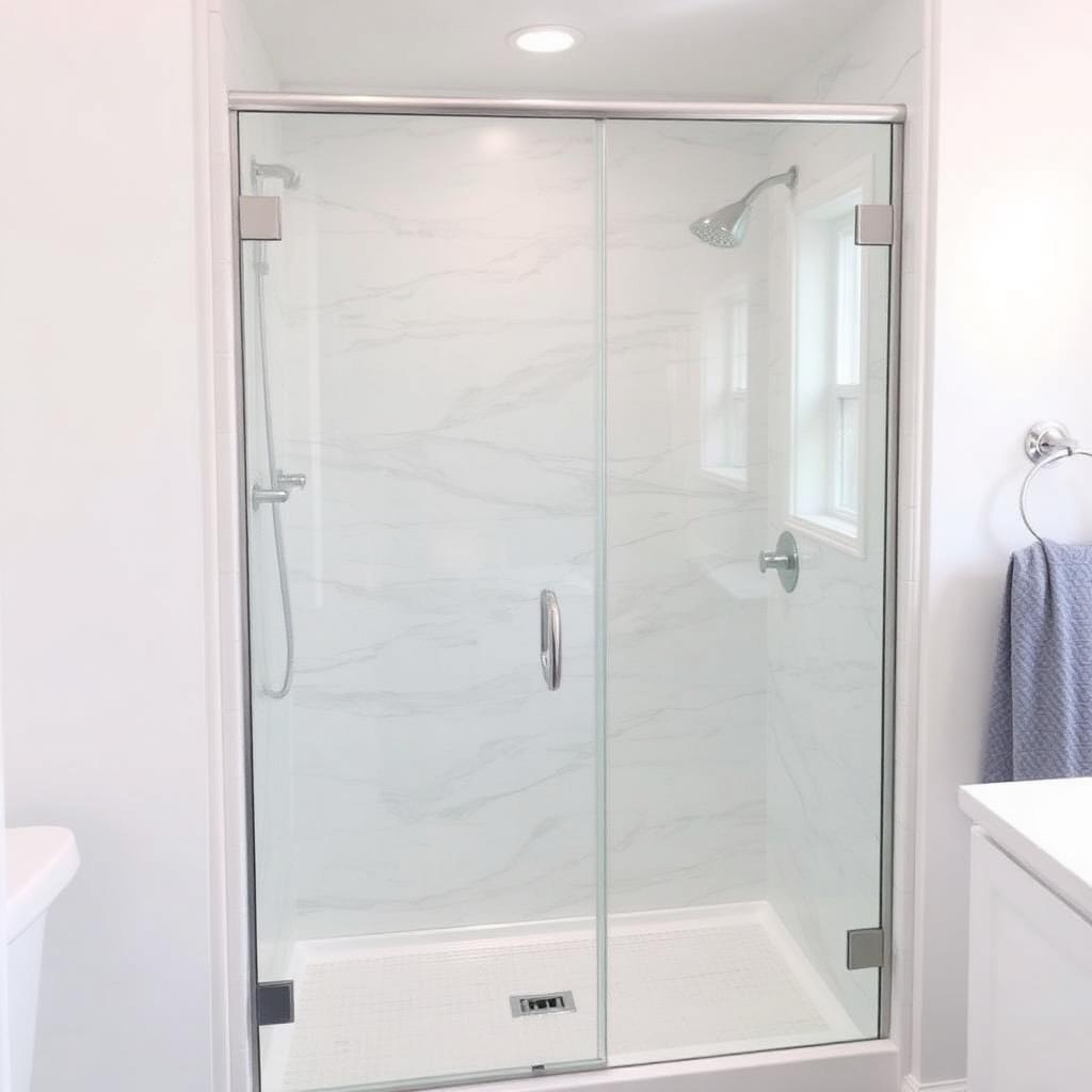 Renovated bathroom in a home in Philadelphia County