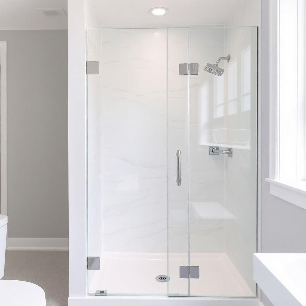 Recently remodeled bathroom in a Raleigh, NC home