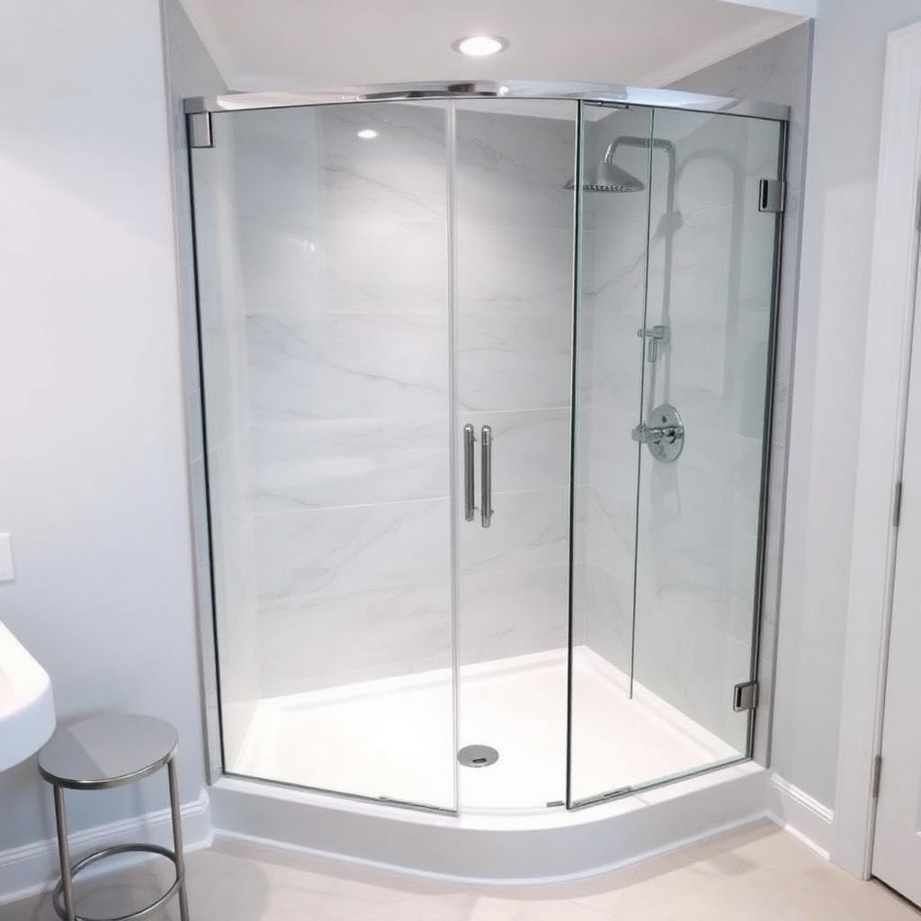 Recently remodeled bathroom in a Roswell, GA home