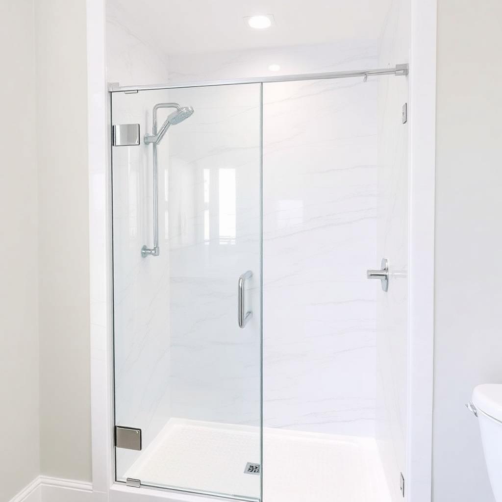 Recently remodeled bathroom in a Round Rock, TX home