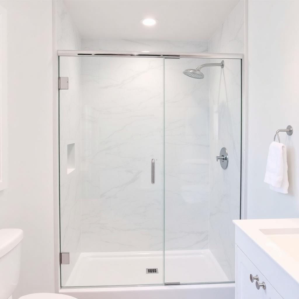 Recently remodeled bathroom in a Sugar Hill, GA home