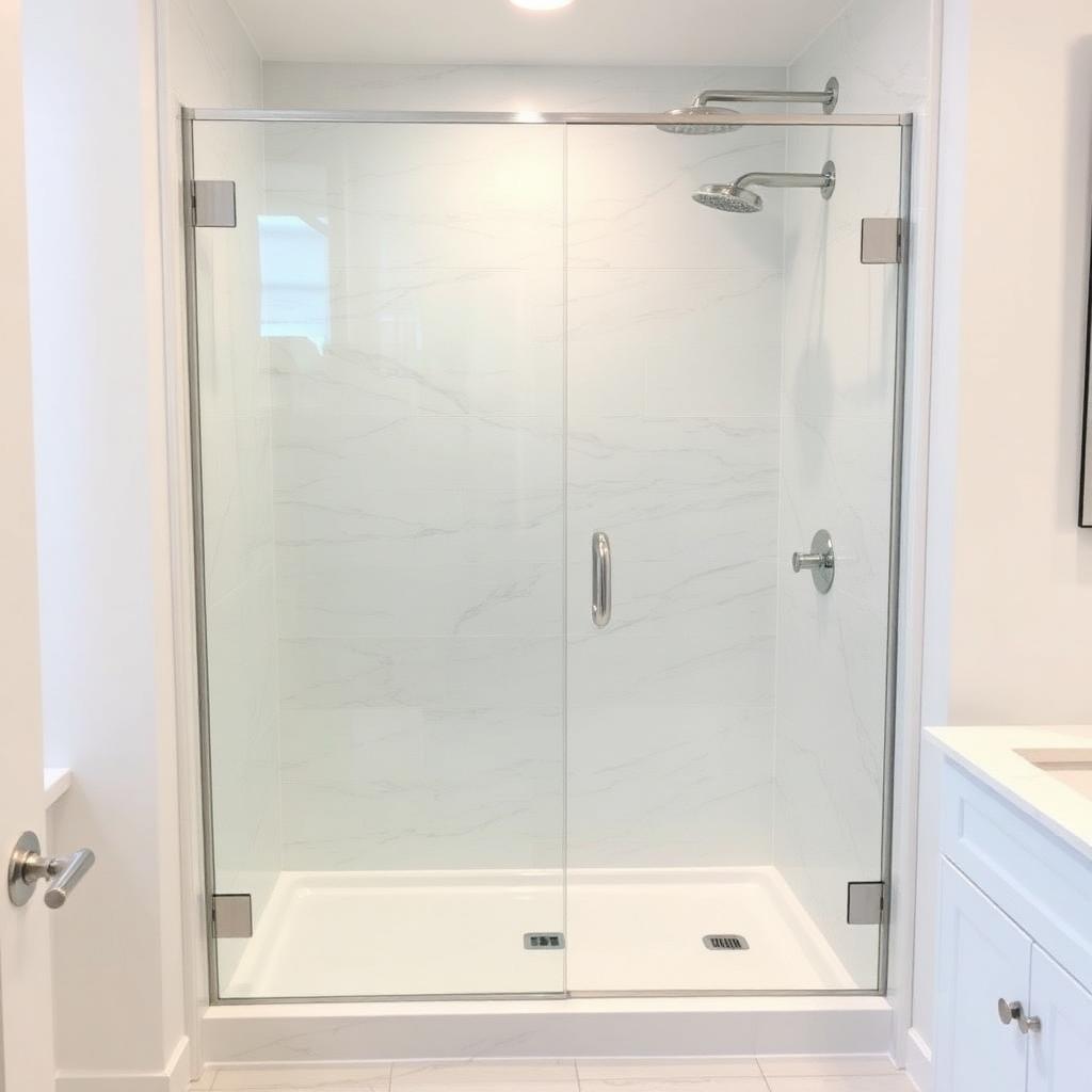 Recently remodeled bathroom in a Suwanee, GA home