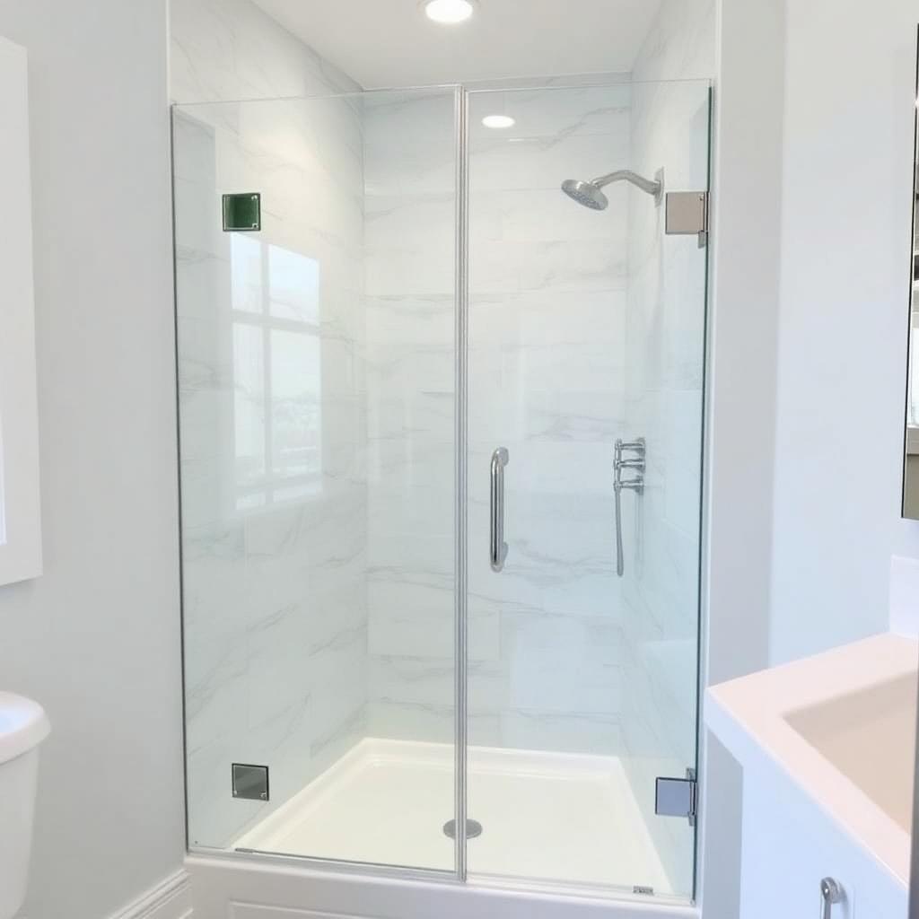 Recently remodeled bathroom in a Tempe, AZ home