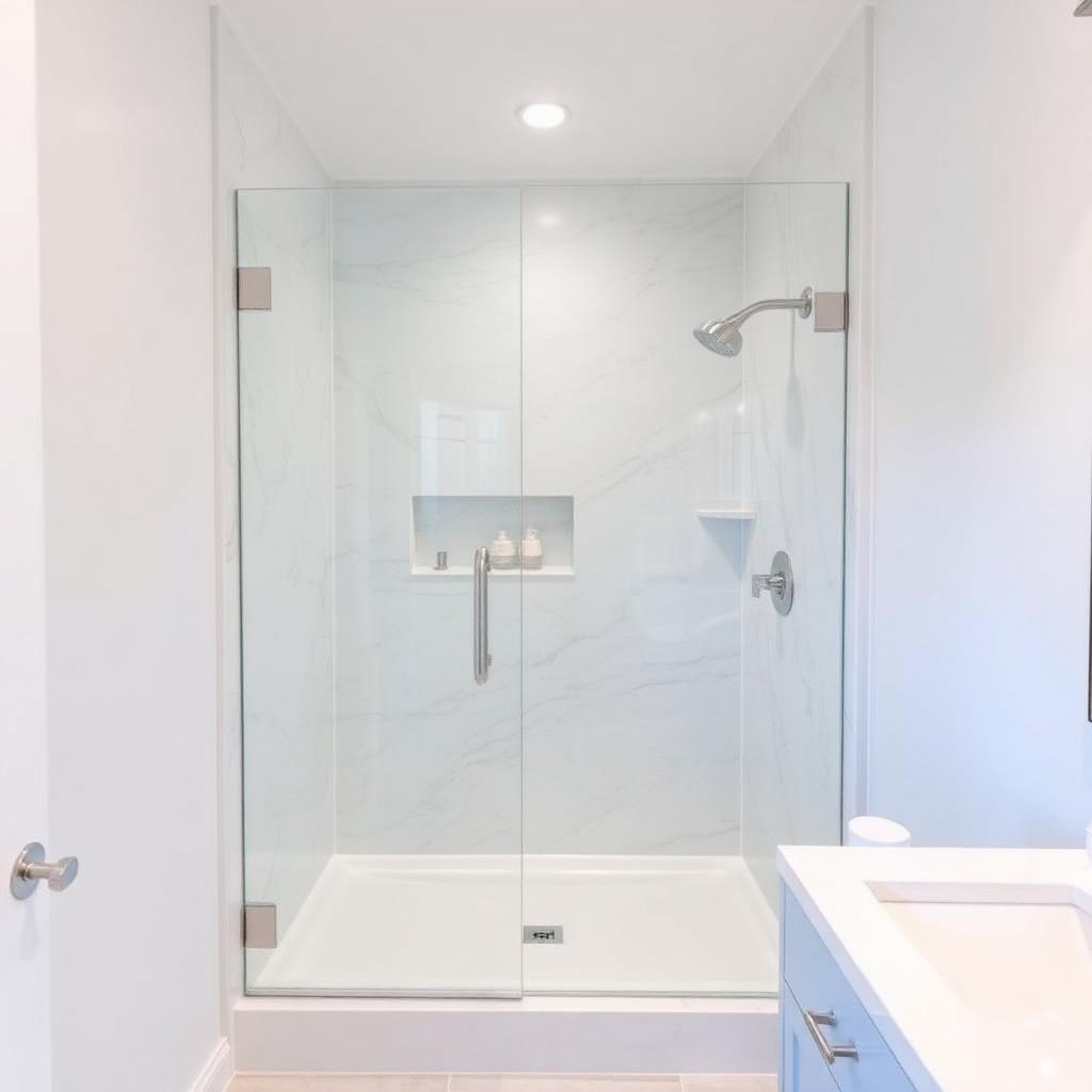 Recently remodeled bathroom in a Tyrone, GA home