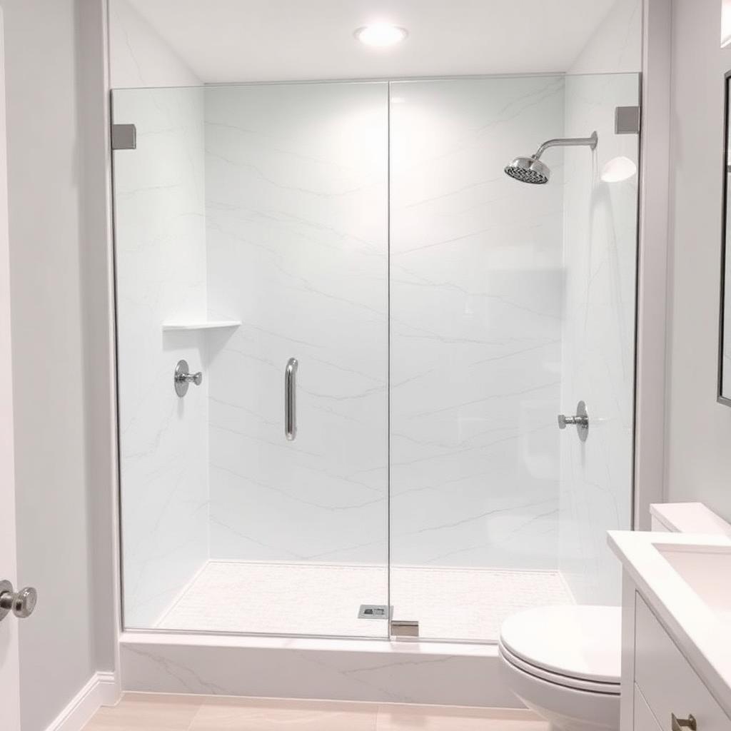 Recently remodeled bathroom in a Virginia-Highland, GA home