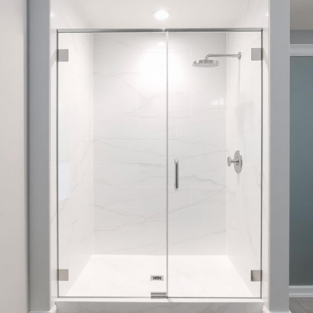 Recently remodeled bathroom in a West Midtown, GA home