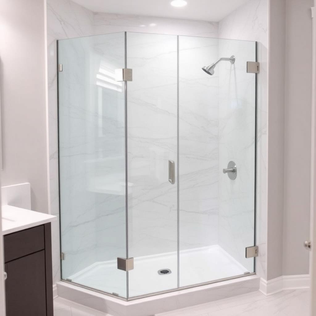 Recently remodeled bathroom in a Winston, GA home
