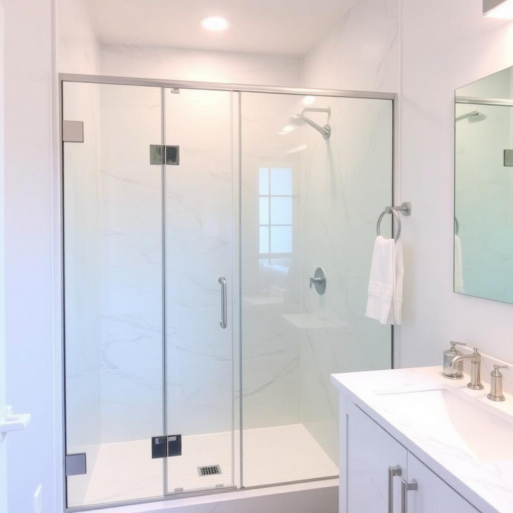 Recently remodeled bathroom in a Woodstock, GA home